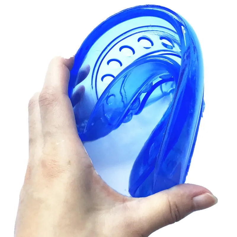 Funny Soft Rubber Pet Dog Flying Discs Saucer Toys Small Medium Large Dog Puppy Agile Training Toys Bite Resistant Flying Disk Vue