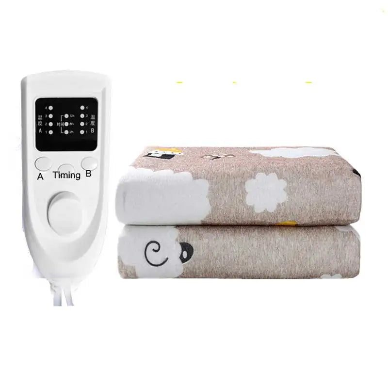 220V Smart Electric Heated Blanket & Mat | Multi-Size Remote Control Electric Heated Blanket Vue