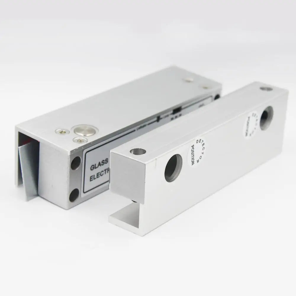 DC12V Right Hand Electric Drop Bolt Lock for Frameless Glass Door Security Access Control Electronic Lock Vue