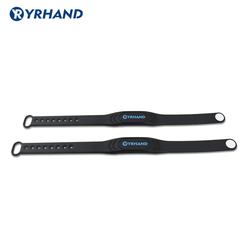 10pcs 13.56Mhz Adjustable Rubber IC Smart Wristbands for electronic rfid locks Vue Default Title