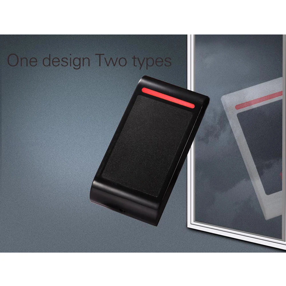 Plastic Standalone Proximity Card Access Controller Weigand 26 Waterproof IP68 125KHZ RFID Access Control System for 10000 Users Vue