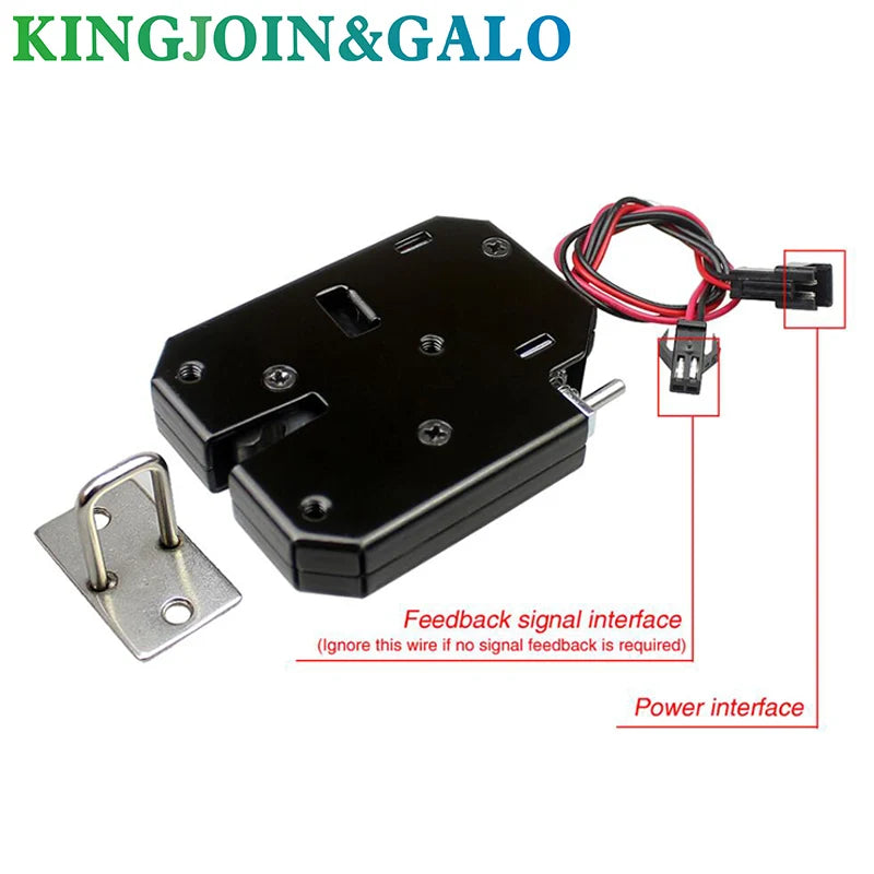 CE Certification 12V Electromagnetic Lock Energy-Saving Long-Life Electronic Locks For Cabinet Door Furniture Tools Vue
