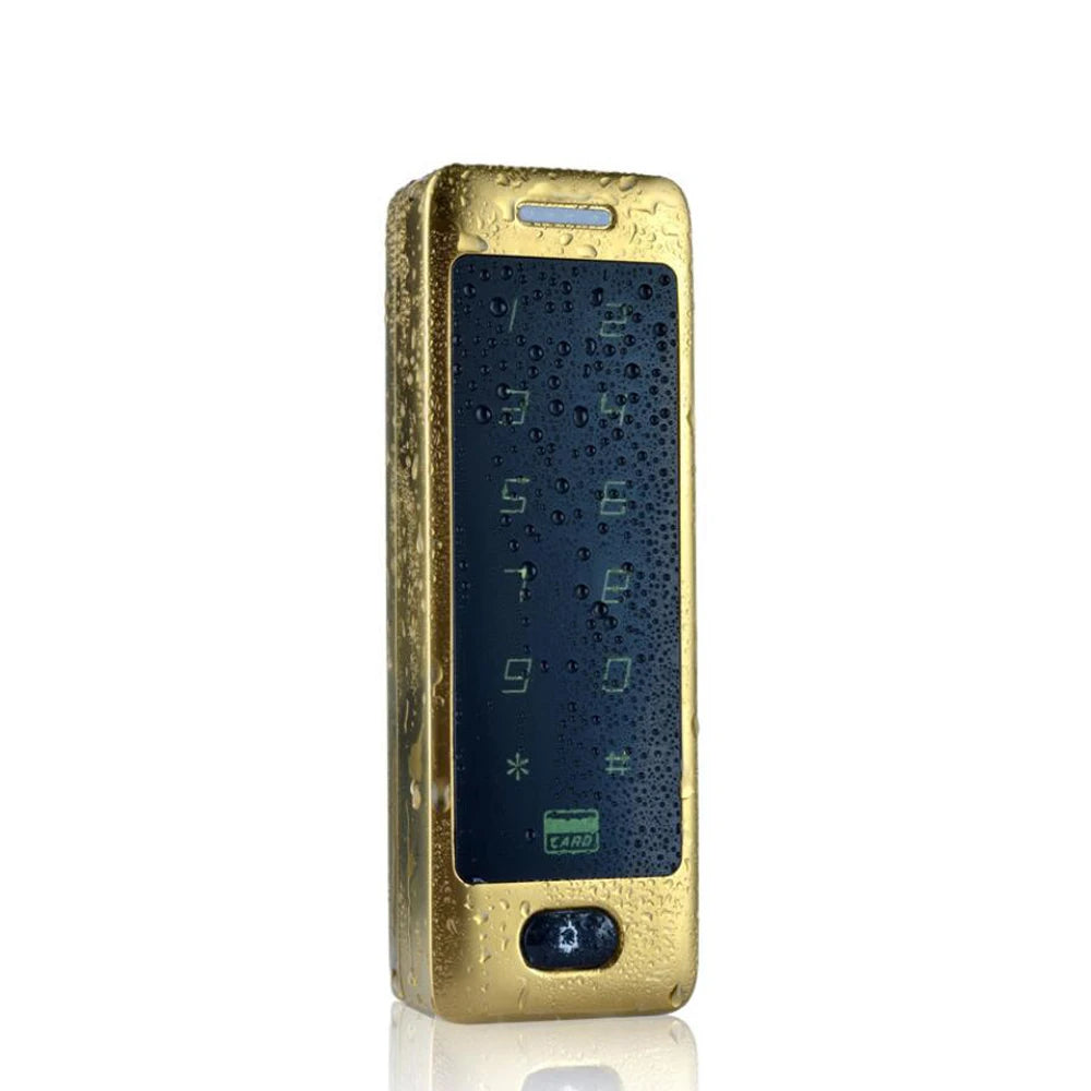 Waterproof 125kHz Smart Keypad Case RFID ID Card Reader Touch Metal Access Control for Electronic Door Locks & Electric Gates Vue