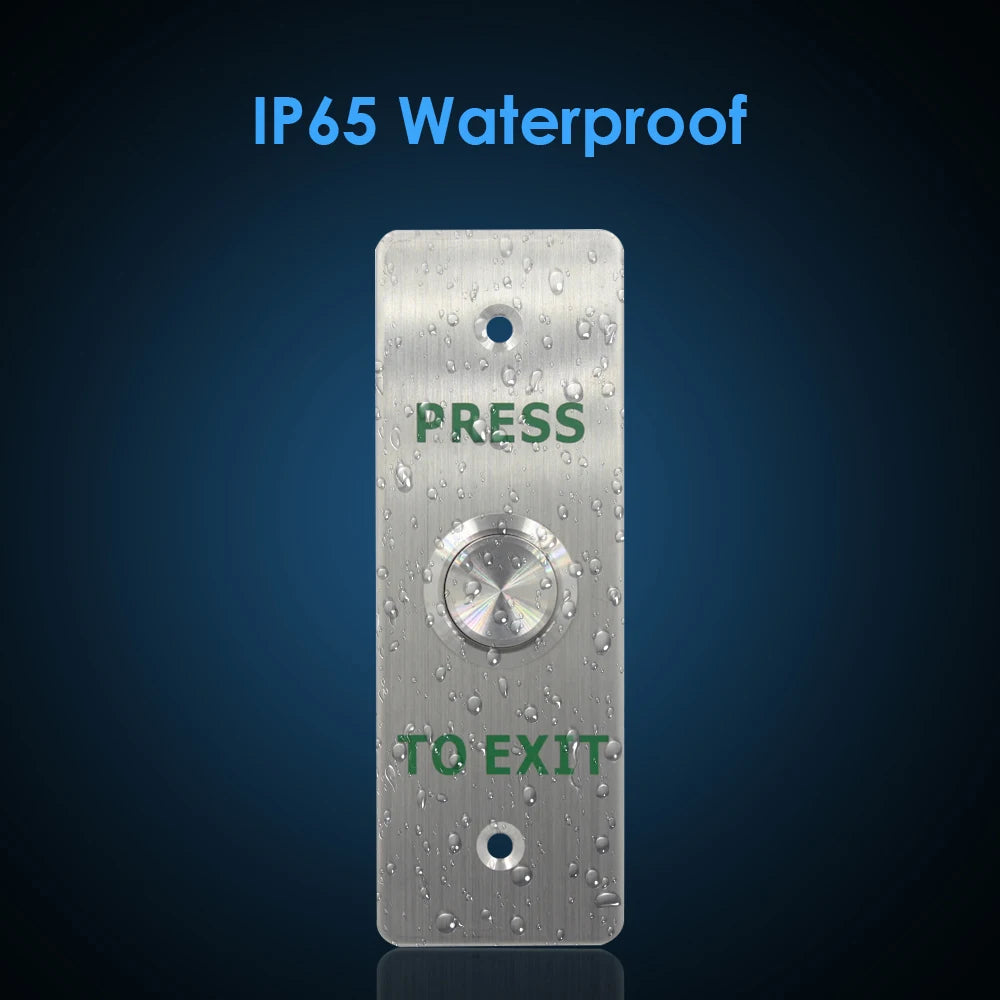 90x35mm IP65 Waterproof Stainless Steel Alloy Door Exit Button Push Switch for Enhanced Durability And Safety Vue