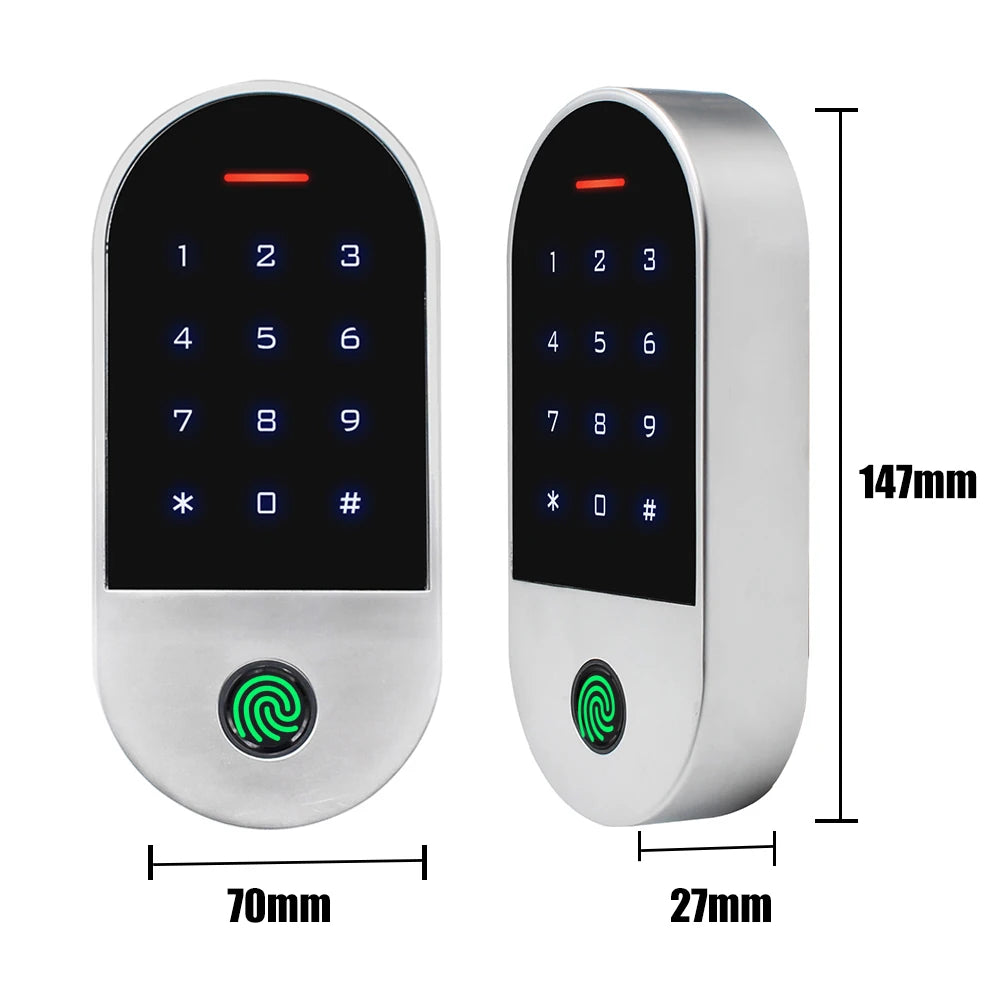 IP66 Waterproof Fingerprint Access Control RFID 125Khz Access Controller bluetooth Tuya APP Support Add Delete Users by APP Vue