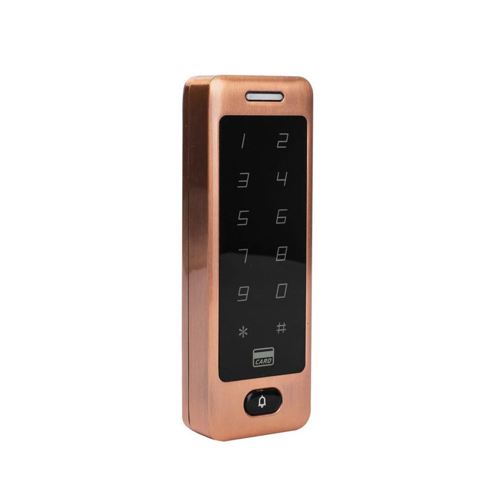 Waterproof 125kHz Smart Keypad Case RFID ID Card Reader Touch Metal Access Control for Electronic Door Locks & Electric Gates Vue
