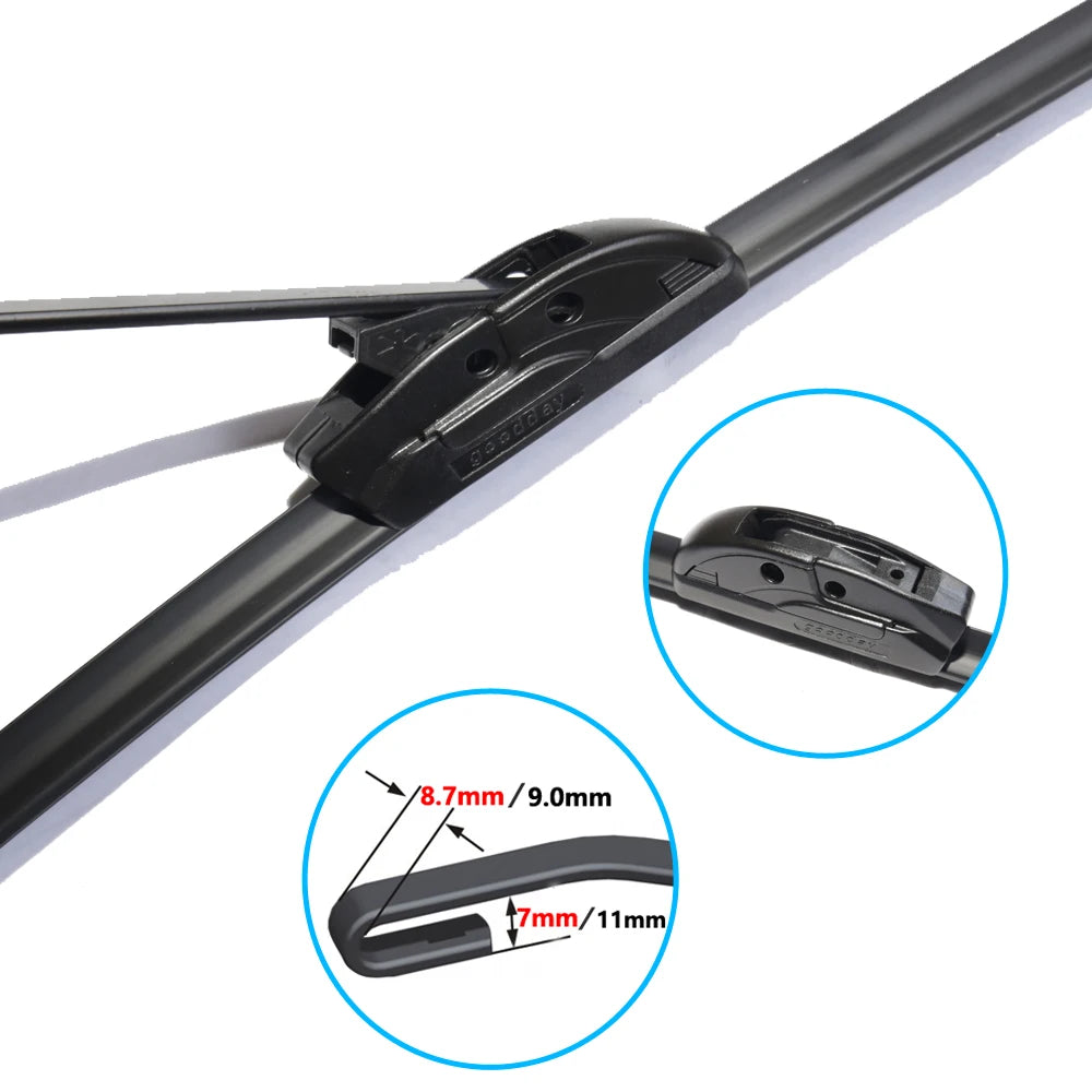 for Nissan Altima 2002~2018 Wiper Blade Car Accessories Stickers Windshield Wipers 2003 2006 2007 2008 2013 2014 2015 2016 2017 Vue