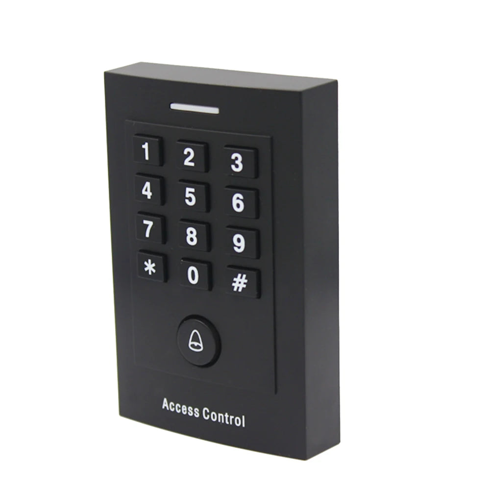 125KHZ RFID Password Keypad Access Control Backlight Door Standalone Access Control System Device Machine door lock Vue