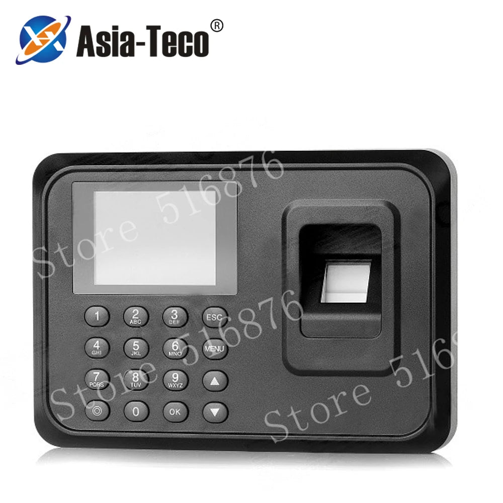 Free Shipping 2.4 inch TFT USB Biometric Fingerprint Time Clock Recorder Digital Electronic Employee Attendance Machine - office Vue