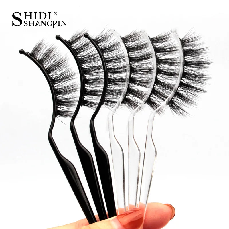 2/5/10 Pcs False Eyelash Extension Style Display Board Grafting Eyelash Try on Effect Exhibit Auxiliary Fake Lashes Holder Tools Vue