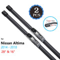 for Nissan Altima 2002~2018 Wiper Blade Car Accessories Stickers Windshield Wipers 2003 2006 2007 2008 2013 2014 2015 2016 2017 Vue 2014 - 2018