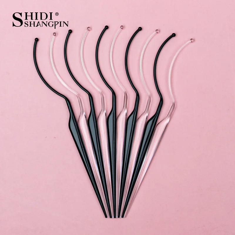 2/5/10 Pcs False Eyelash Extension Style Display Board Grafting Eyelash Try on Effect Exhibit Auxiliary Fake Lashes Holder Tools Vue