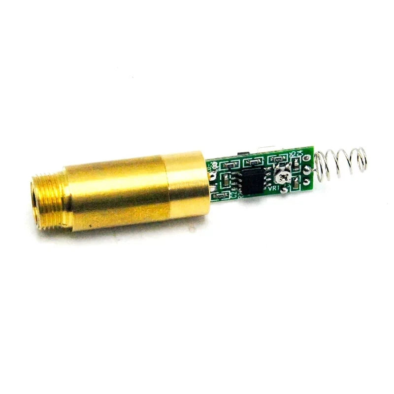 INDUSTRIAL 532nm 10mW Green Laser DOT Module Diode w Driver 3.7V Vue Default Title