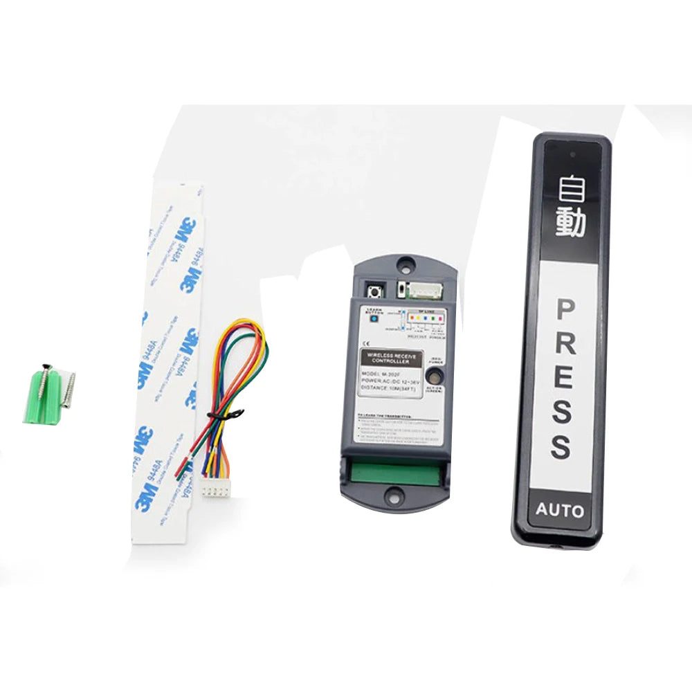 Automatic door access control wireless hand pressure switch touch sensor door access button wireless remote control switch Vue