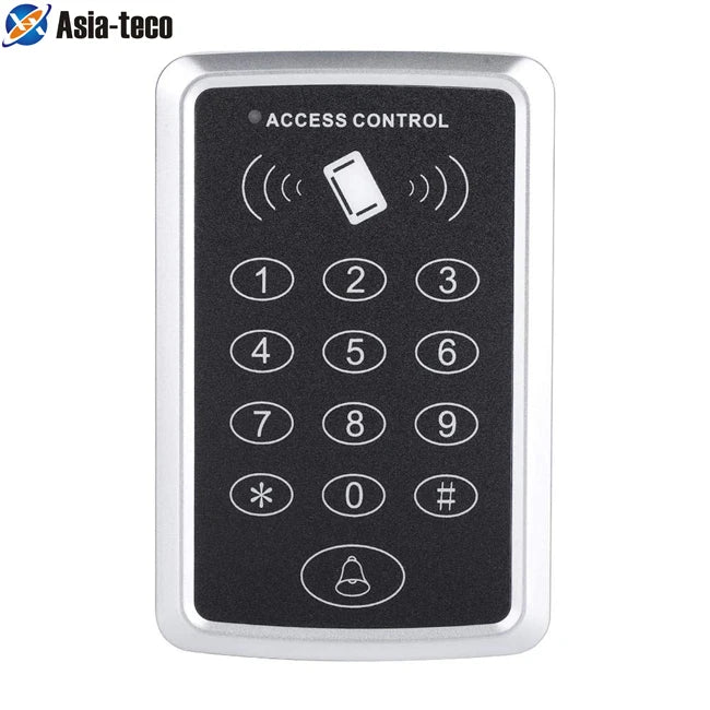 125KHz RFID Access Control Keypad Machine Rainproof Cover EM Card Reader For Door Access Control System Lock Opener Vue M203 125Khz verison