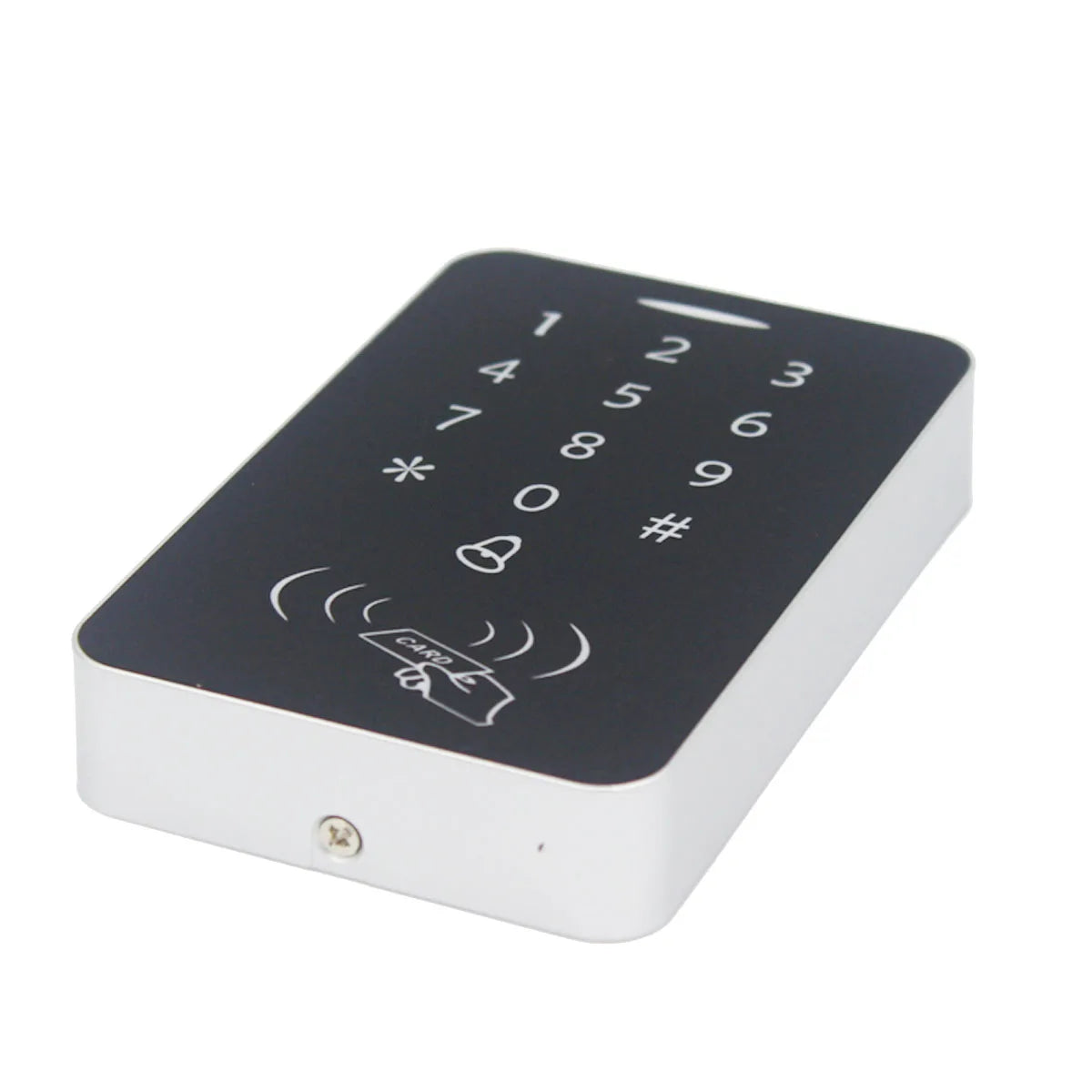 125kHz RFID Keypad Access Control System, Multi-Protocol Proximity Door Lock for Office/Gate Security (Card Entry & Code Unlock） Vue