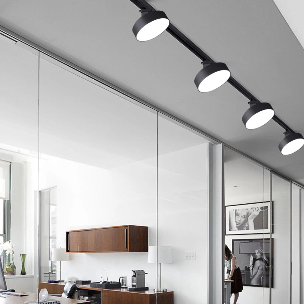 SANDIY LED Rotatable Track Spotlight 9W–24W Ceiling Rail Light LED Track Spotlight Vue