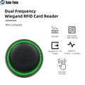 Wiegand 26/34 IP68 Waterproof Mini 125Khz/13.56Mhz Rfid Reader 9-15V RFID Proximity Reader For Access Control System Vue SCR05DC