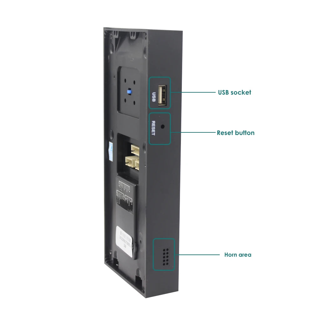 RFID Access Contro System 125Khz 13.56Mhz Biometric Fingerprint Keypad USB Electronic Time Clock Recorder for Attendance Machine Vue