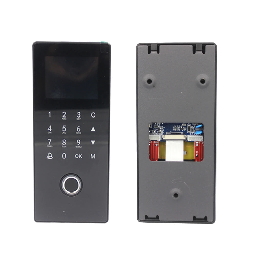 Fingerprint Biometric Touch RFID Access Control System Kit Strike Door Locks USB Time Attendance Vue