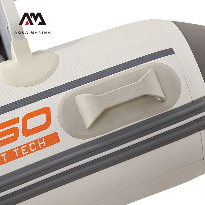 Aqua Marina U-Deluxe Inflatable Boat | 3–5 Person PVC Rowboat Inflatable Rowboat Vue