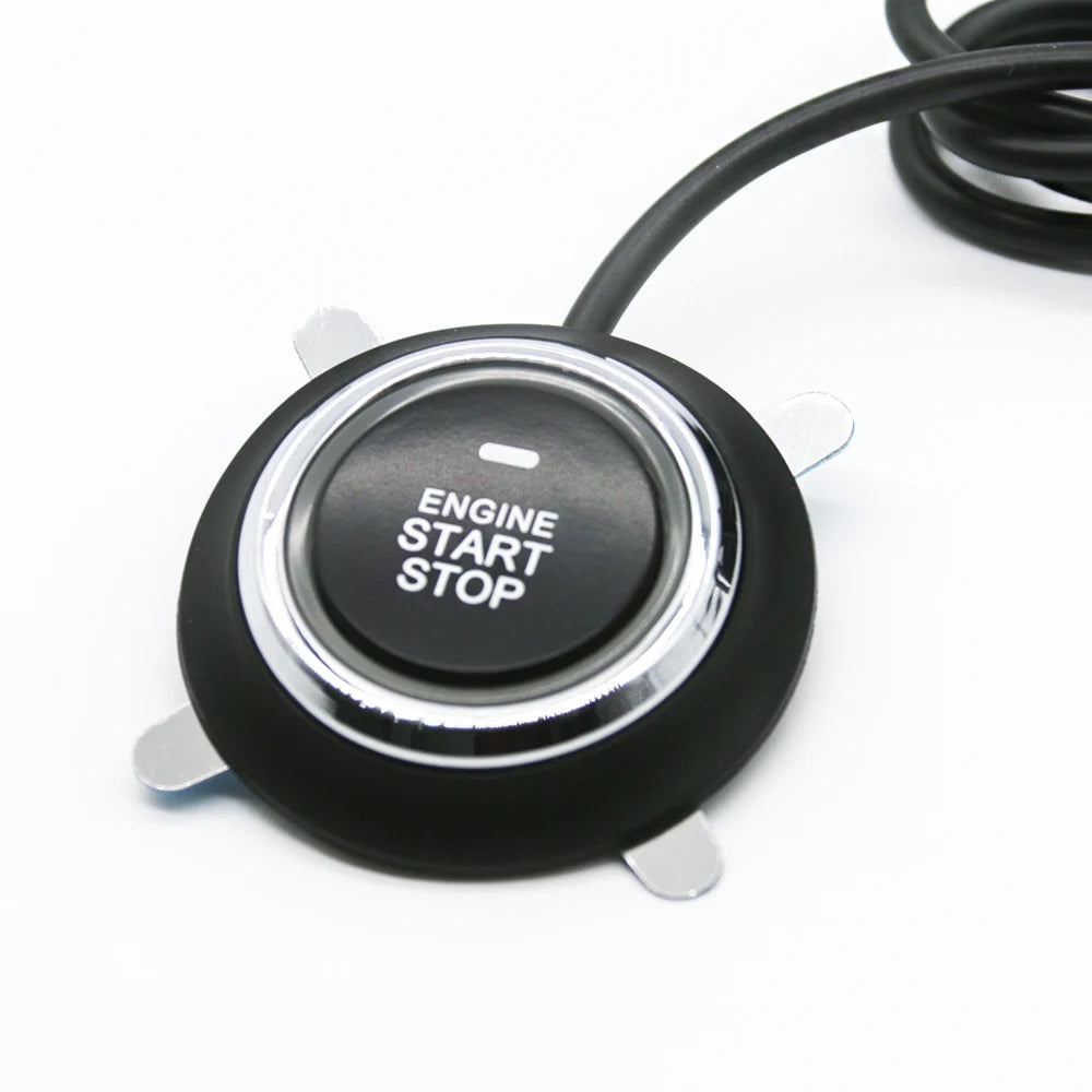 2020 The New Button Start Stop Car Engine With Wire Circuit Board Lgnition Starter Engine Starter Switch Work Push Start System Vue