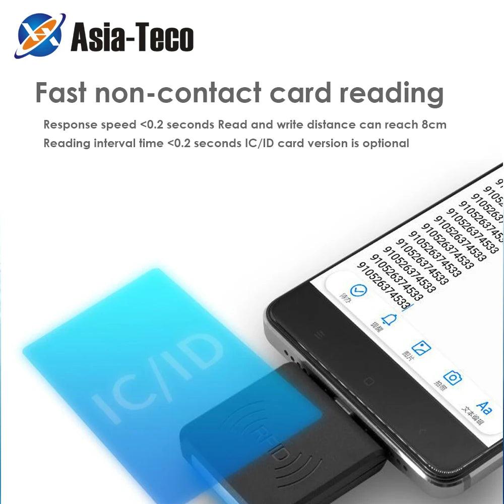 USB ID Card Support Reader Win8/Android/OTG SmartPhone Mini Portable RFID 125KHz ID Card Reader Smart EM Card Vue