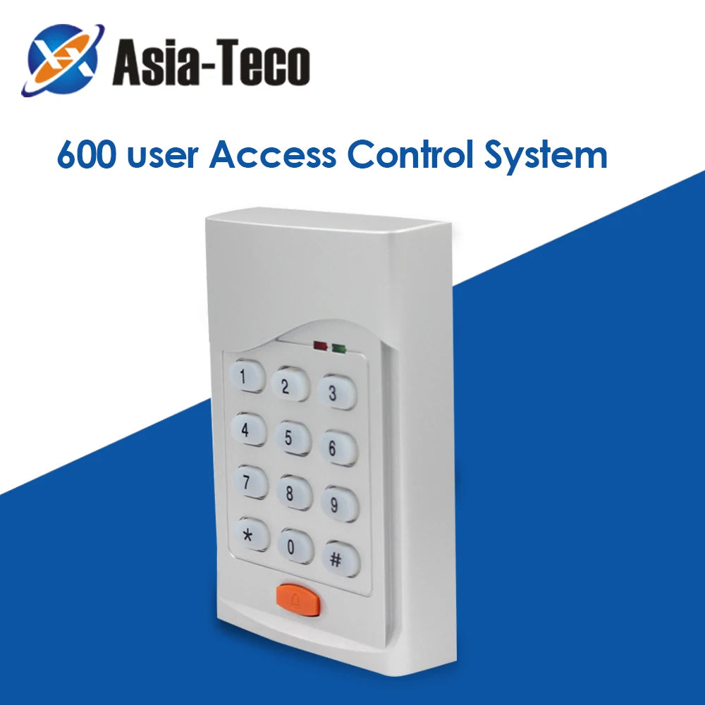 RFID Access Control reader Standalone Access Keypad 600 user 125khz Controller digital panel Door Lock Card Reader Keypad Vue