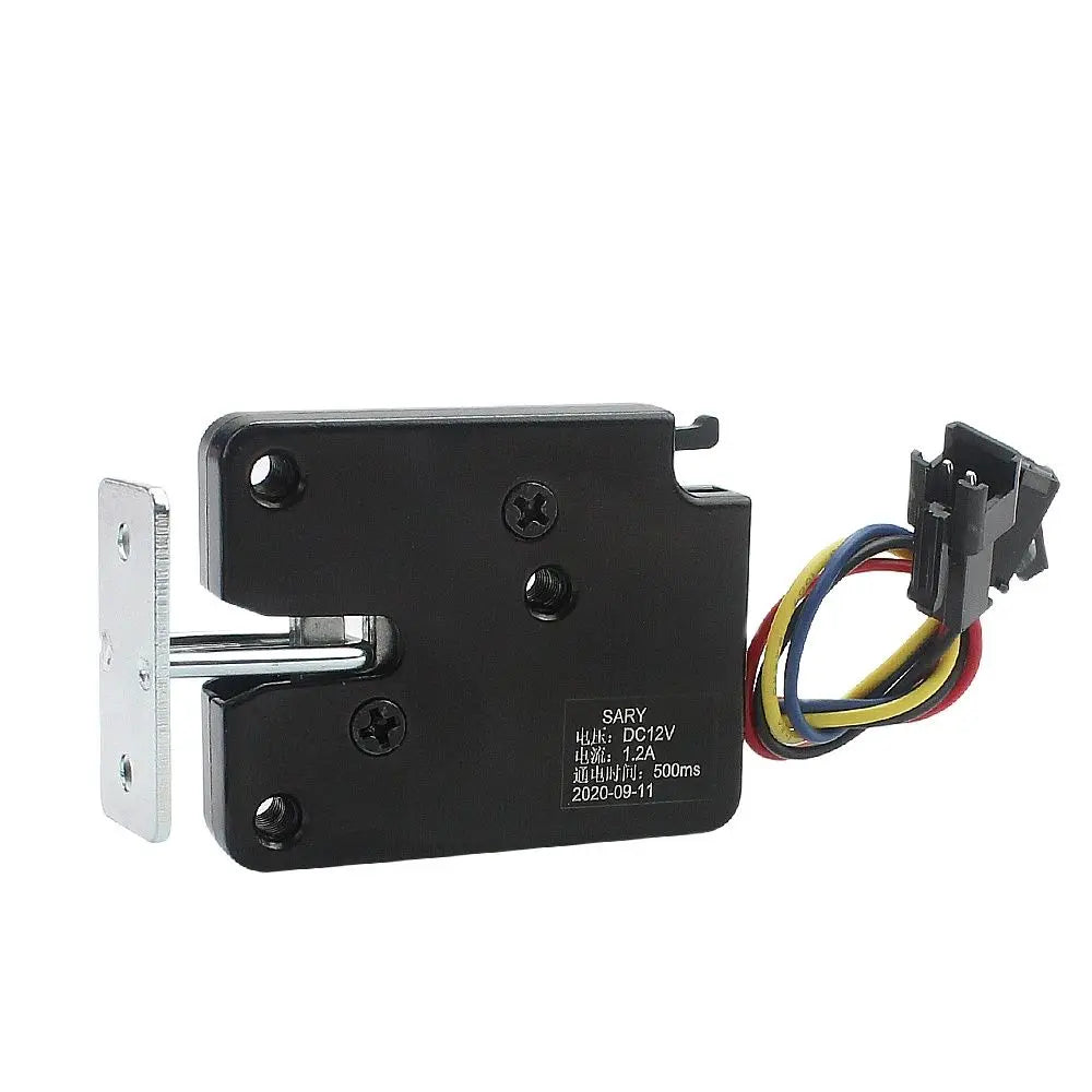 DC electronic lock door lock small cabinet door lock DC3v 5v 12v storage cabinet electric control lock drawer electric lock Vue DC5V-J China Mainland