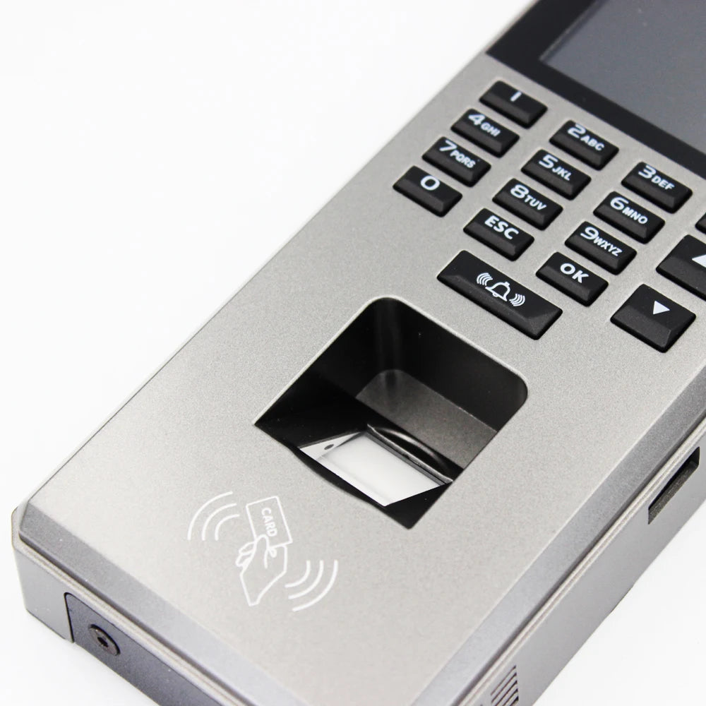 2.4inch Fingerprint Time Attendance Recorder with RFID Keypad TCP/IP USB Employee ID Card Access Control System Vue