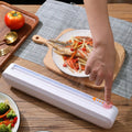 Cling Film Storage Holder Restaurant Cling Film Cutter Easy to Cut Kitchen Sealing Food Wrap Dispenser Cutting Box Kitchen Tool Vue Default Title