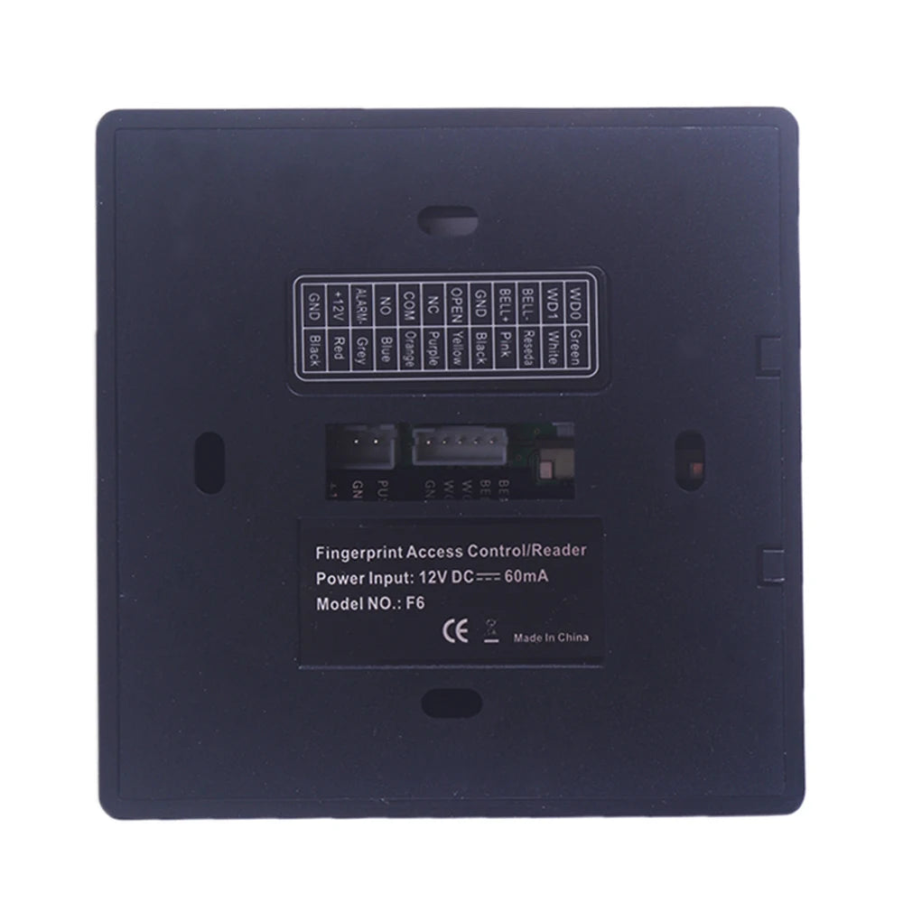 Mini Biometric Fingerprint Access Control Standalone Door Controller Keypad Finger and RFID Card Door Entry Lock Vue