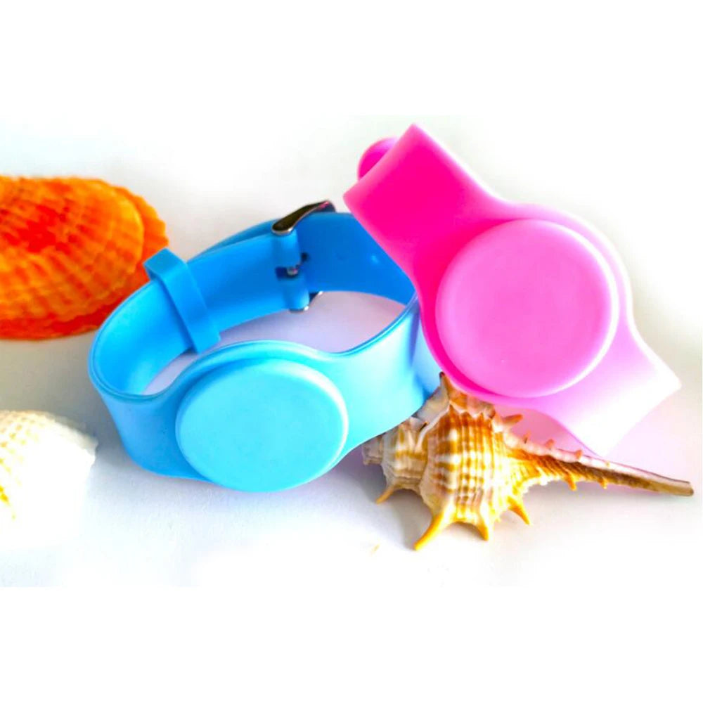 10pcs 125Khz RFID TK4100 Waterproof Proximity Smart Adjustable Wristband Bracelet ID Card Vue