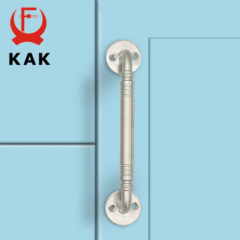 KAK Stainless Steel Door Handles for Interior Doors Bedroom Kitchen Door Pulls Fire-proof Door Handle Cabinet Handle Hardware Vue