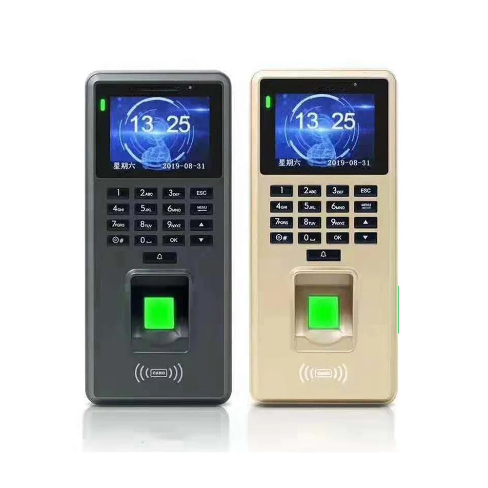 2.4inch Fingerprint Time Attendance Recorder with RFID Keypad TCP/IP USB Employee ID Card Access Control System Vue