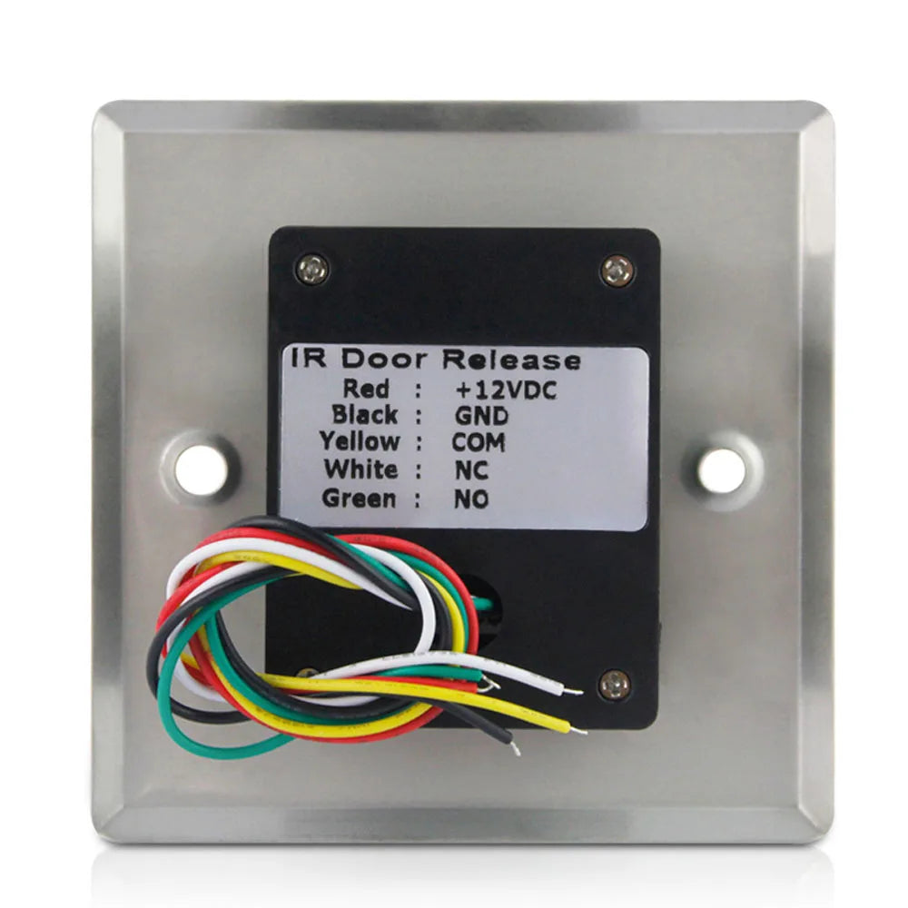 Infrared Sensor Switch No Touch Contactless Door Release Exit Button with LED Indication Access control system accessories Vue