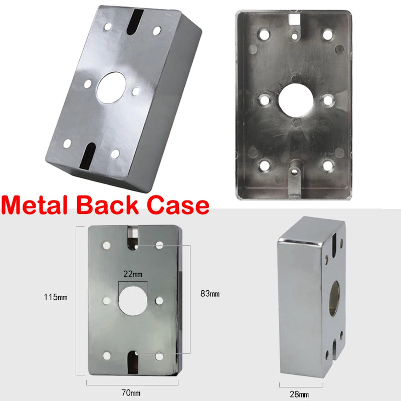 Embedded Access Control RFID Card Fingerprint 125KHz EM Access Control Machine lP66 Waterproof Wiegand Metal reader 1000 user Vue