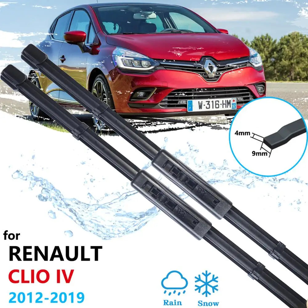 Car Wiper Blade for Renault Clio 4 2012~2019 Front Windscreen Windshield Wipers Car Accessories 2013 2014 2015 2016 2017 2018 Vue Default Title
