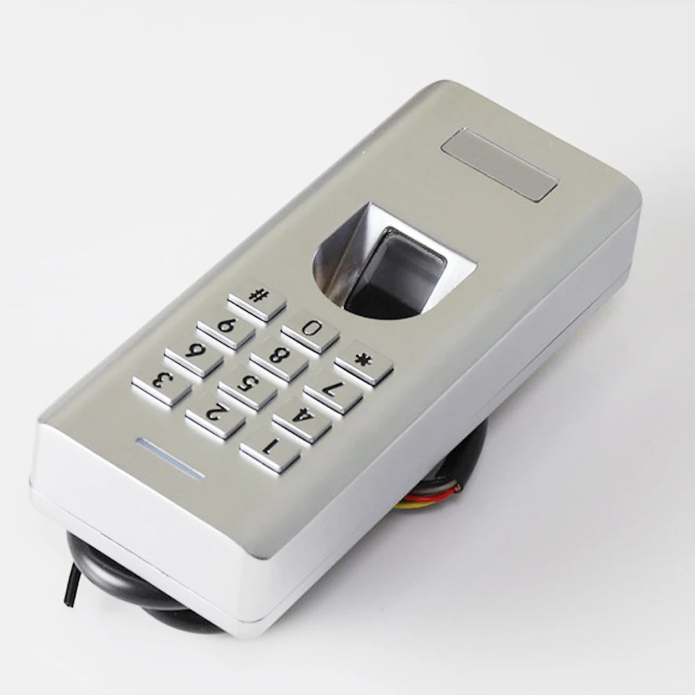 IP66 1000 Users Standalone Fingerprint Password Keypad Access Control Reader for security door lock system gate opener Vue