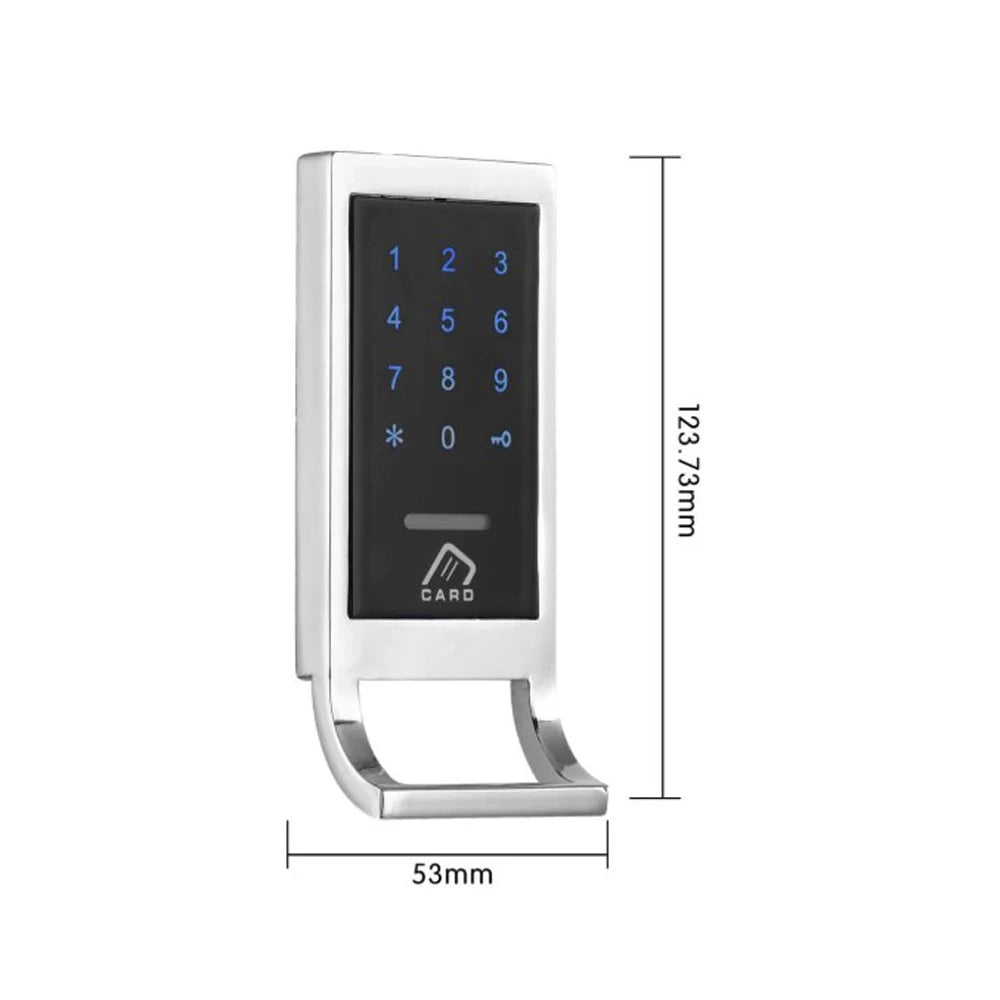 Tech Locker Touch Keypad Password Key Access Lock Digital Electronic Security Cabinet Coded Locker Cabinet Lock Vue