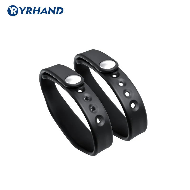 10pcs 13.56Mhz Adjustable Rubber IC Smart Wristbands for electronic rfid locks Vue