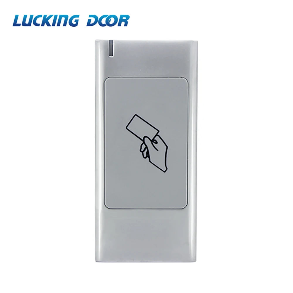 S6R IP68 Waterproof Metal Access Control LED Indicators Security 125KHz RFID EM/13.56MHz IC Wiegand 26 34 Card Reader Vue