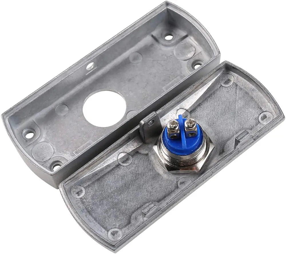 Zinc Alloy GATE DOOR Exit Button Exit Switch For Door Access Control System Door Push Exit Door Release Button Switch Gate Entry Vue