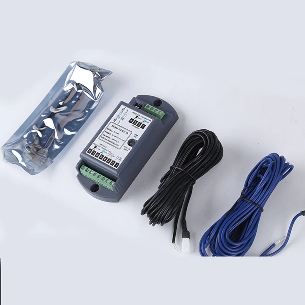 10m Photoelectric Beam Sensor 90-degree infrared electronic Safety Light automatic door Anti-pinch safety beam sensor Vue