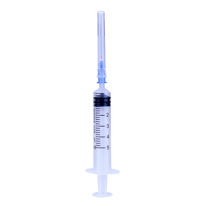 30pcs 5ml Disposable Plastic Veterinary Syringe With Needles For Pet Farm Animal Cat Dog Pig Cattle Sheep Horses Vue