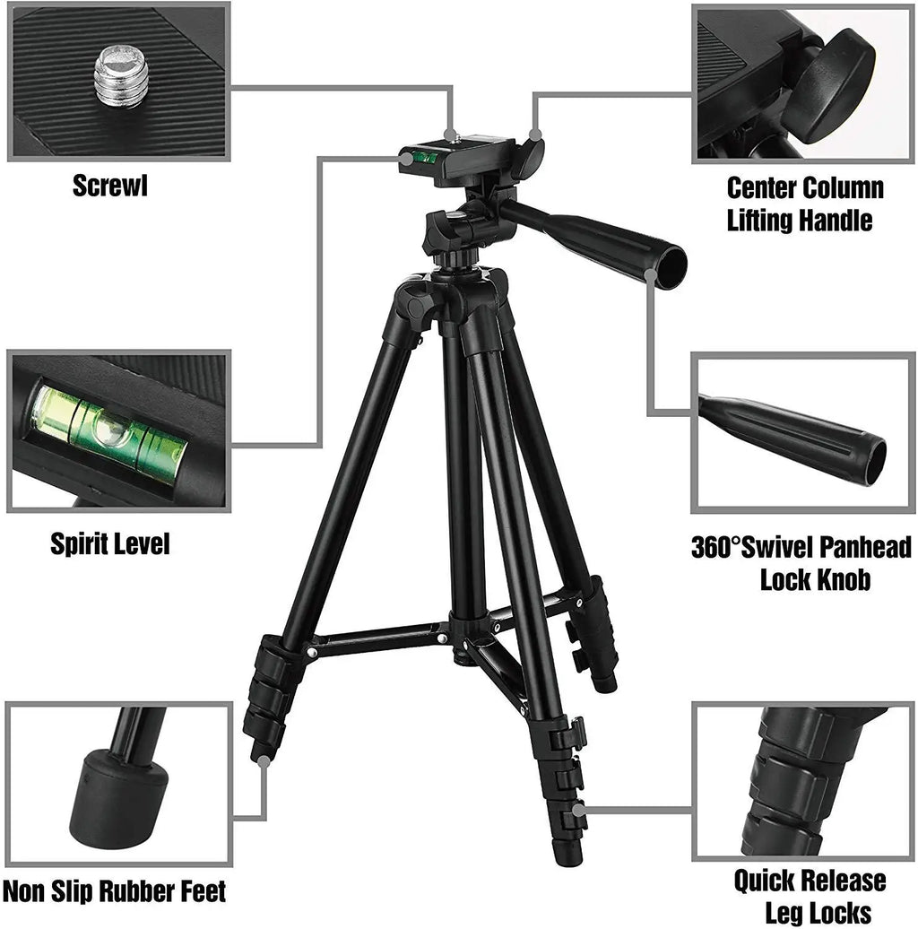 Smartphone Tripod Cellphone Tripod For Phone Tripod For Mobile Tripie For Cell Phone Portable Stand Holder Selfie Picture Vue
