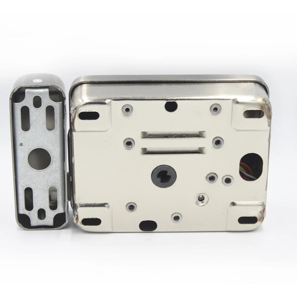 DC12V Electric lock Gate Lock Access Control System Electronic Integrated RFID Door Rim Lock Bidirectional Access Control Lock Vue