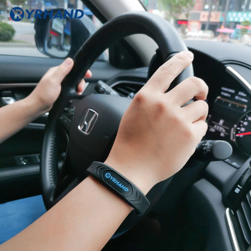 10pcs 13.56Mhz Adjustable Rubber IC Smart Wristbands for electronic rfid locks Vue
