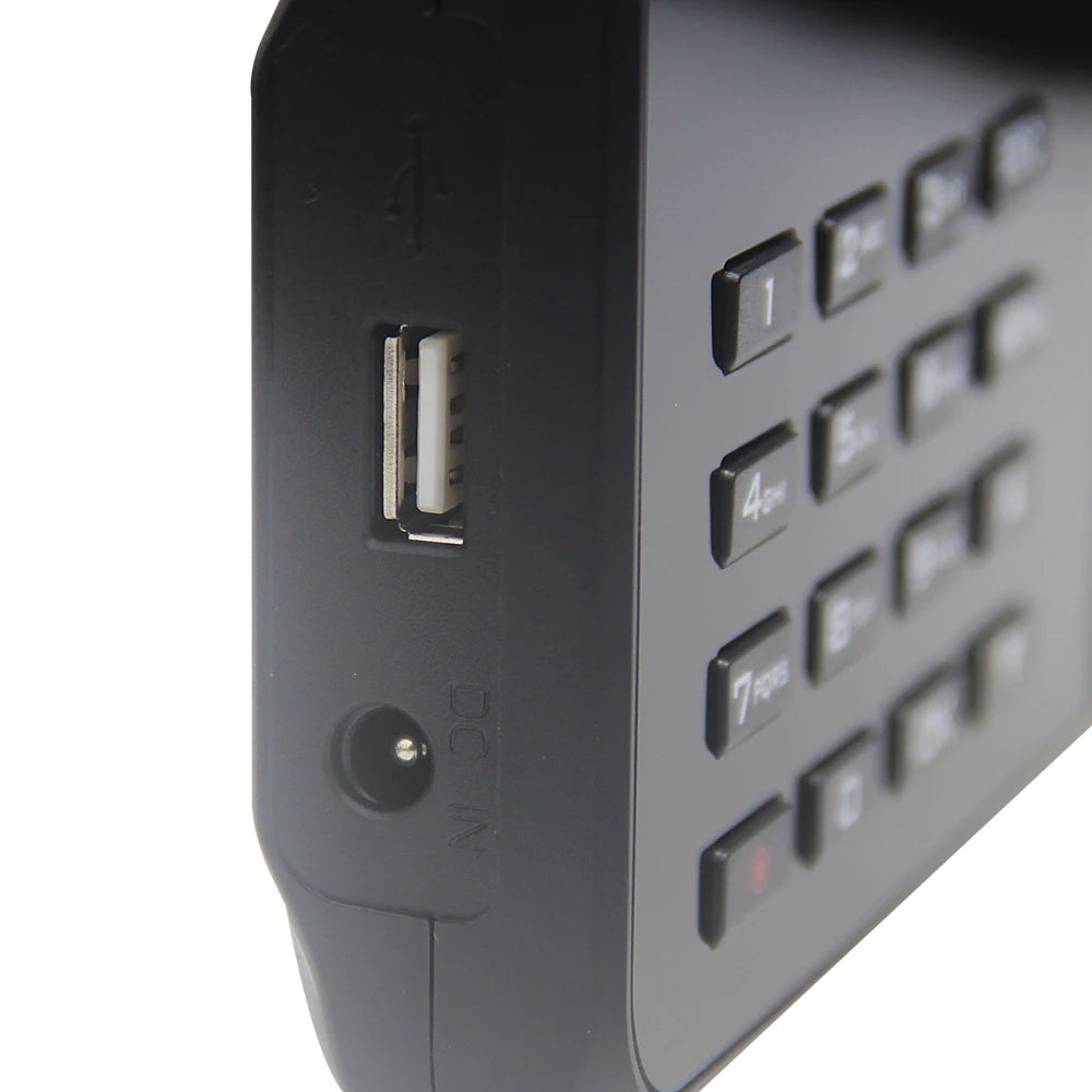 Advanced Student USB Flash Driver Download Excel Report Standalone Biometric Fingerprint Time Attendance Machine Optional TCP/IP Vue