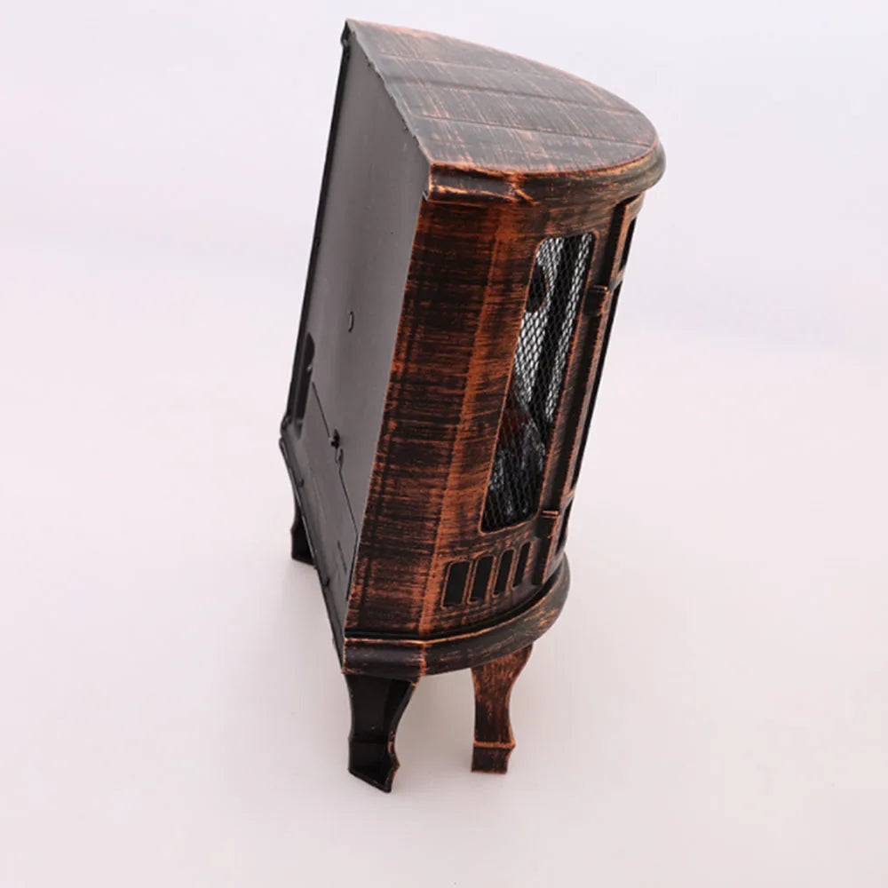 Simulated Fire Lantern Outdoor Decoration LED Flame Lamp New Fireplace Fireplace Lantern Ornaments Christmas Scene Vue